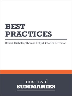 cover image of Best Practices - Robert Hiebeler, Thomas Kelly and Charles Ketteman